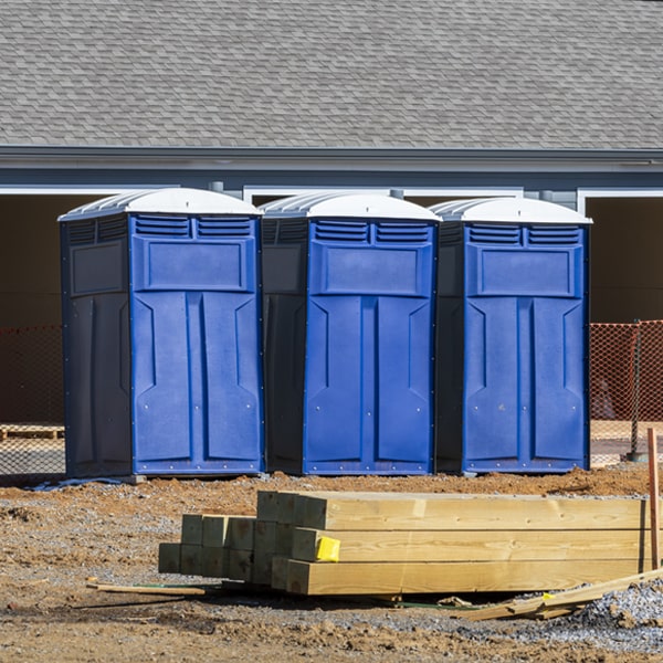 how can i report damages or issues with the portable restrooms during my rental period in Jefferson Oklahoma